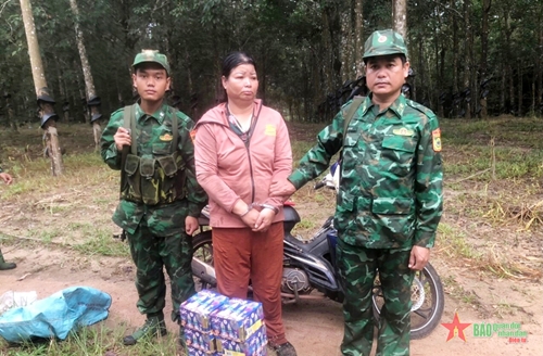 Đồn Biên phòng Ia Nan, Bộ đội Biên phòng tỉnh Gia Lai bắt giữ pháo lậu
